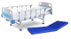 Basic Semi Fowler ABS Panel Hospital Bed With Mattress and Without Wheels For Rent