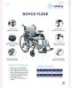 LifeEzy Aluminium Light Weight Foldable Wheelchair-Royce Flexe