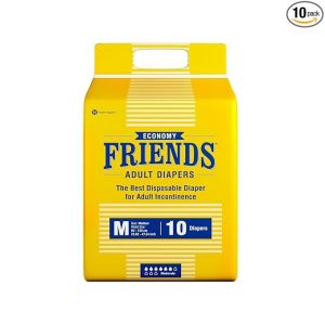 Friends Economy Adult Diaper Sticker Type Medium 10's