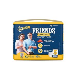Friends Overnight Adult Diaper Pull up (Pants Style) XL
