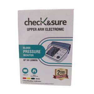 Check&Sure Upper Arm Electronic Blood Pressure Monitor BP 101