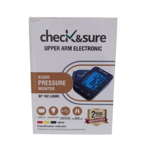 Check&Sure Upper Arm Electronic Blood Pressure Monitor BP 102
