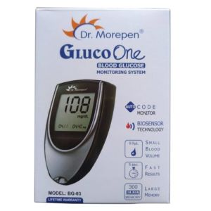 Dr. Morepen Gluco One Blood Glucose Monitor (Model BG 03)