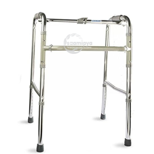LifeEzy Foldable Walker (Silver)
