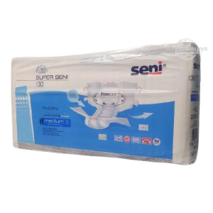 Super Seni Adult Diaper Sticker Type Medium 30's