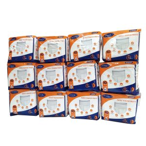 Svaach Economy Adult Diaper Pants Medium 10s Pack of 12 (120 Pcs)