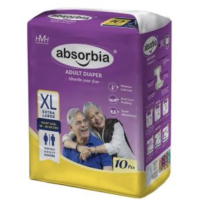 Sticker type adult diaper
