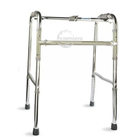 LifeEzy Foldable Walker (Silver)