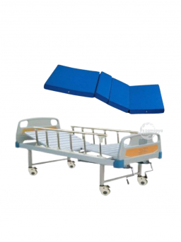 ABS Fowler Medical Cot with Wheels and Mattress