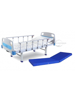 ABS Semi Fowler Medical Cot with Mattress and without Wheels