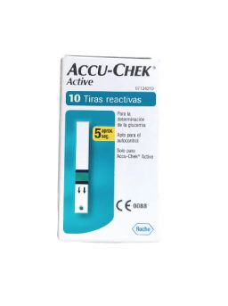 Accu-Chek Active Glucose Test Strips (10 Strips)
