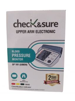 Check&Sure Upper Arm Electronic Blood Pressure Monitor BP 101