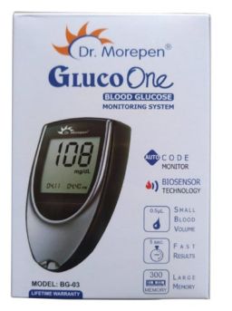 Dr. Morepen Gluco One Blood Glucose Monitor (Model BG 03)