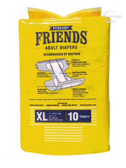 Friends Economy Adult Diaper Sticker Type Extra Large 10's