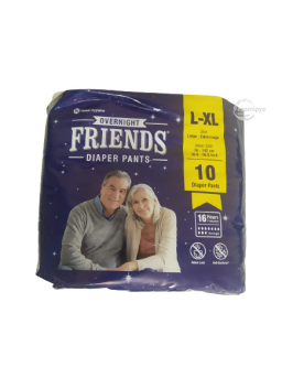 Friends Overnight Adult Diaper Pull up (Pants Style) L-XL