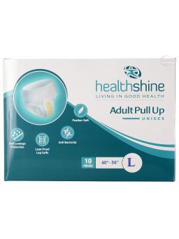 healthshine Adult Diaper Pull up 10's Large