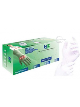Home Medix Latex Medical Examination Gloves Large (Pack of 100)