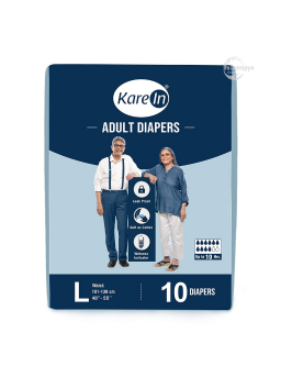 Kare In Adult Diaper Sticker Type Large