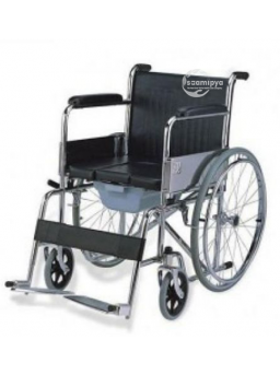 LifeEzy Commode Wheelchair (U Cut Seat)