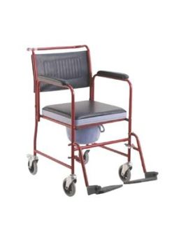 LifeEzy Commode Chair with Wheels