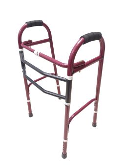 Simply Move Mile Foldable Indian Walker (Red)