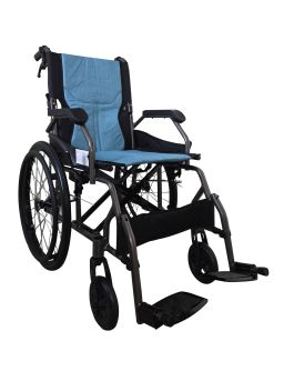 LifeEzy Aluminium Light Weight Foldable Wheelchair-Royce 20