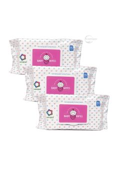 Canopus Baby Wipes 80s (Pack of 3) 240 wipes
