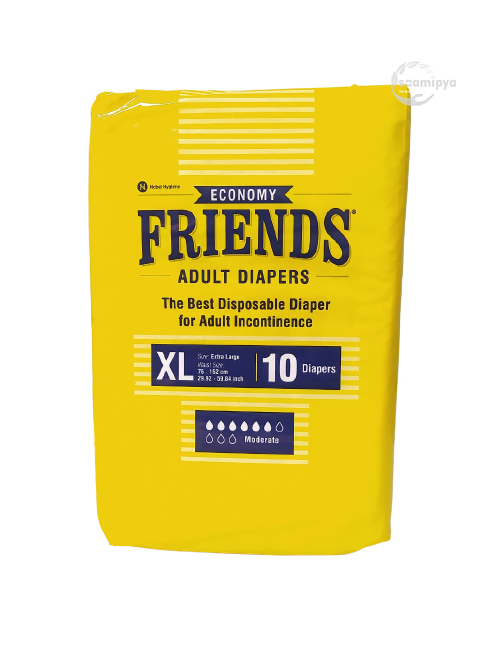 Friends Economy Adult Diaper Sticker Type Extra Large 10's