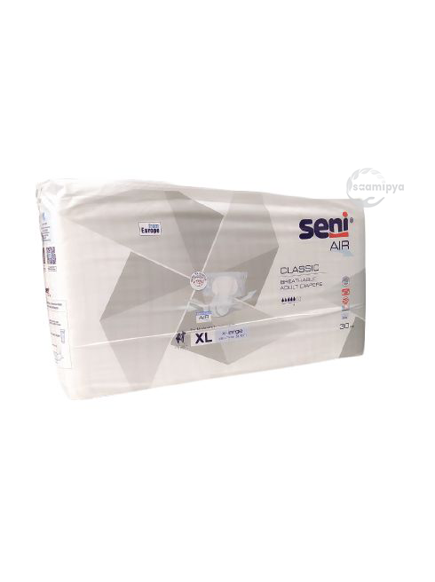 Seni Breathable Adult Diapers - XL (30 Pieces) : : Health
