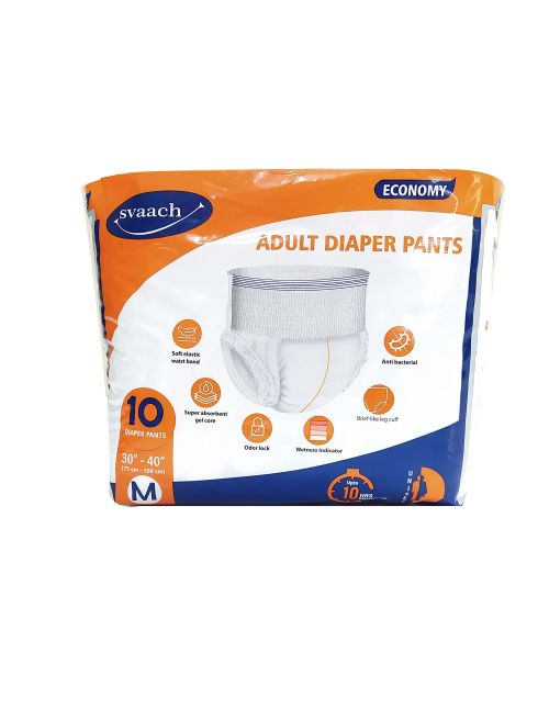 Adult Diaper Pull Up Respect Medium Premium Pants M-10pc Variant
